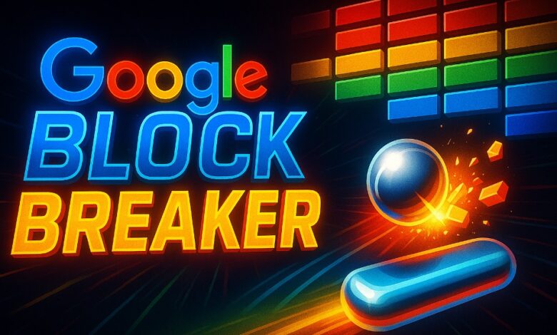 Google Block Breaker