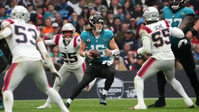 new england patriots vs jacksonville jaguars match player stats