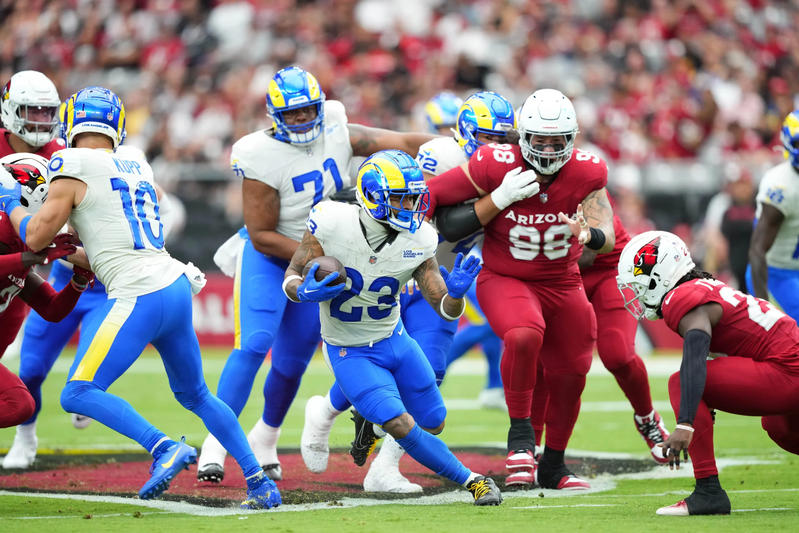 los angeles rams vs arizona cardinals match player stats