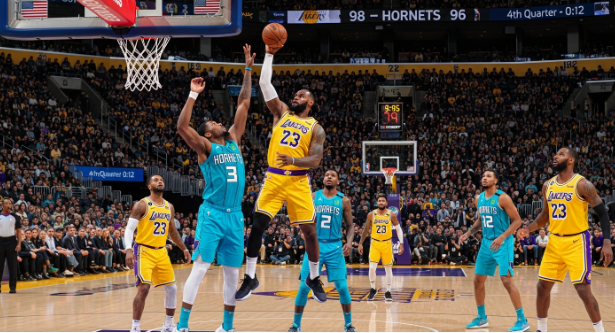 Lakers vs Charlotte Hornets Match Player Stats