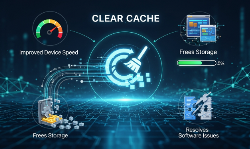 clear cache