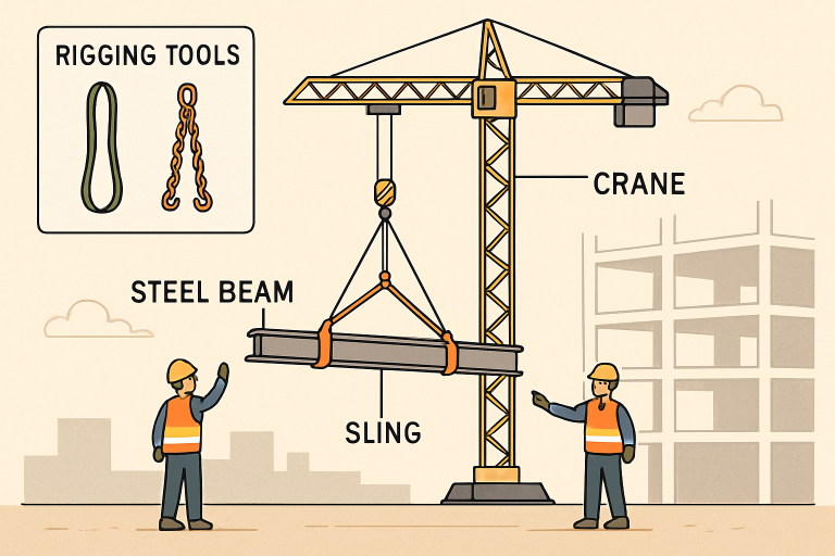 The Role of Lifting and Rigging Equipment in Construction: Enhancing Efficiency and Safety