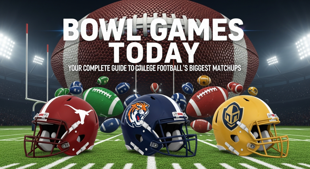 Bowl Games Today: Your Complete Guide to College Football’s Biggest Matchups